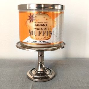 💛 Bath&Body Works Banana Walnut Muffin 3 Wick Candle